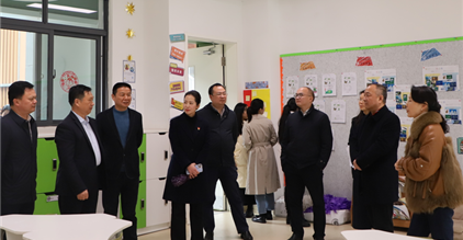 康礼·来访丨长沙经开区管委会张庆红主任一行莅临我校...